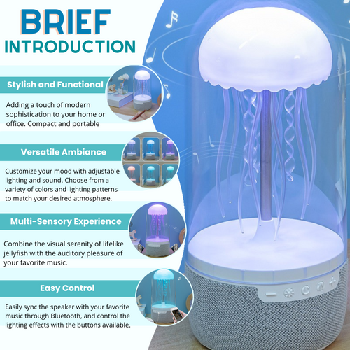 Jelly Beat Speaker Lamp